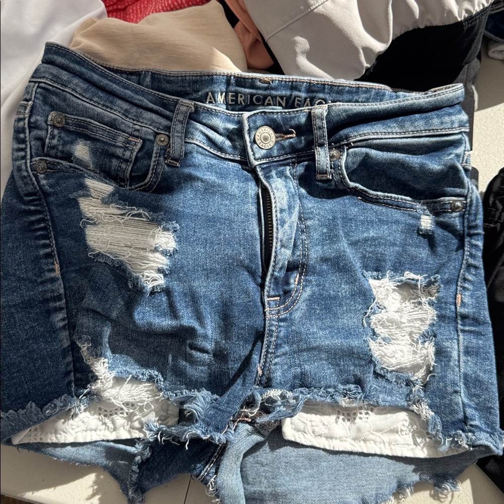 American Eagle Outfitters Blue Jean Shorts